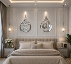 ✨ Allah (ﷻ) & Muhammad (ﷺ) Premium Acrylic Wall Art Set | Luxury Islamic Home Decoration