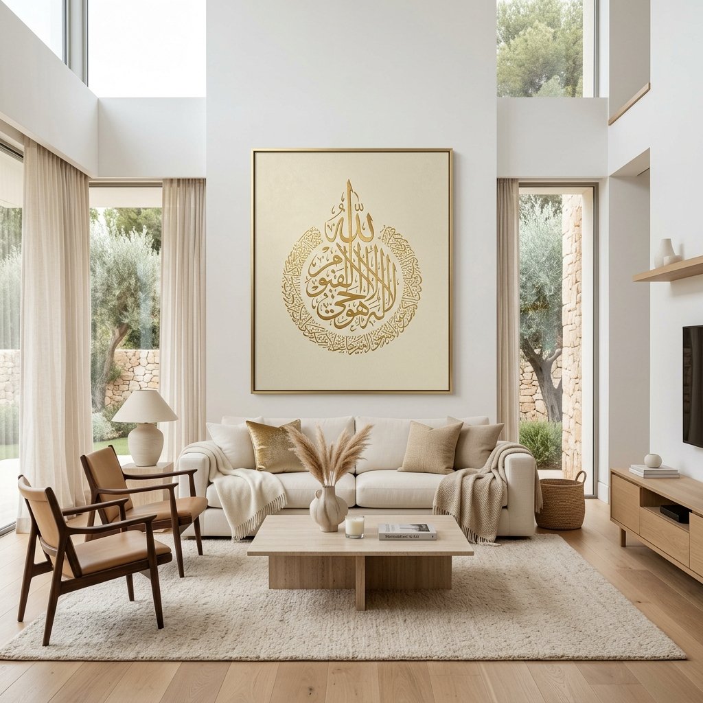 Ayat-ul-Kursi Metal Wall Art